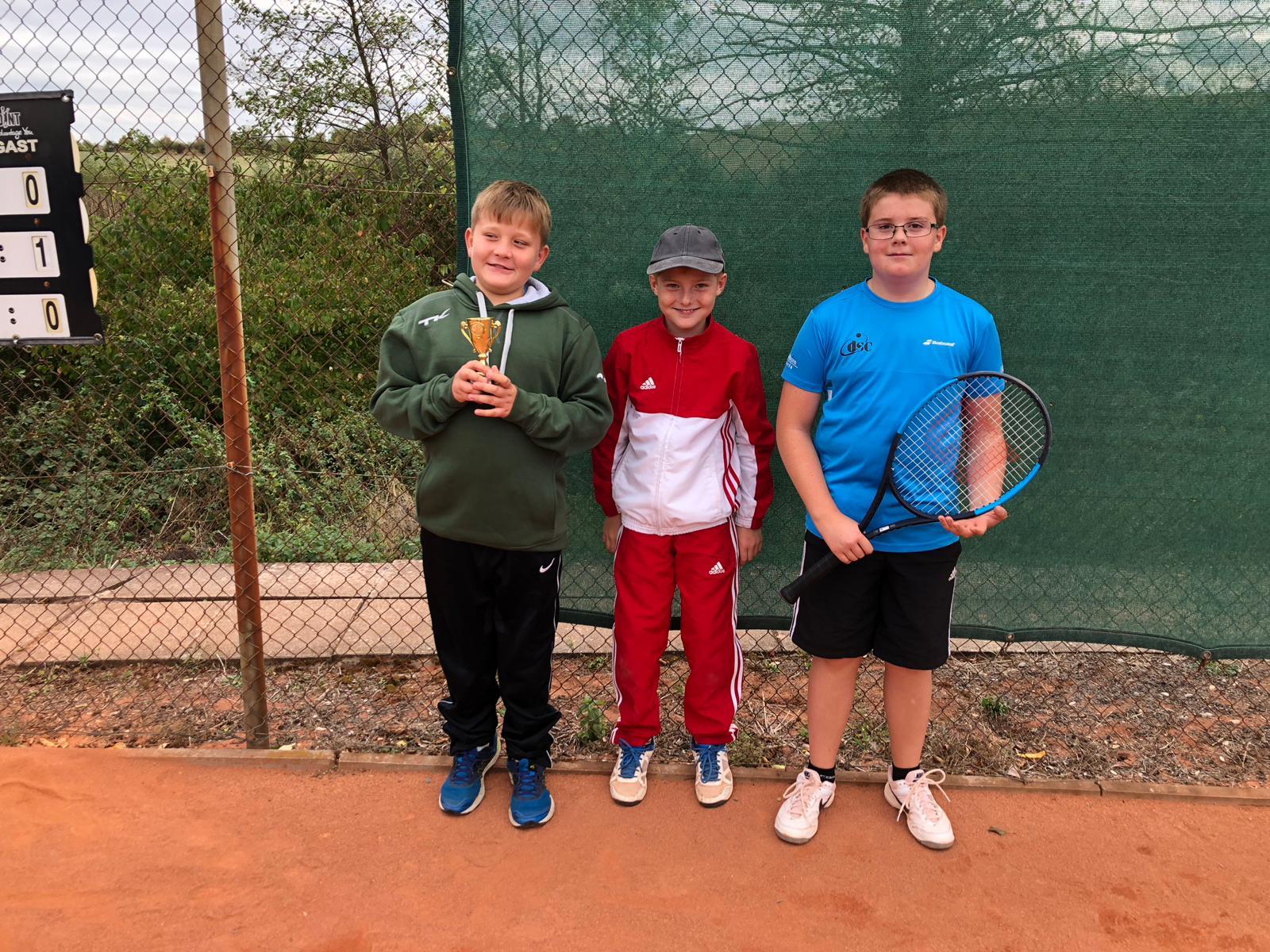 Fabian Klausing, Wendelin Wiessler und Niklas Bley