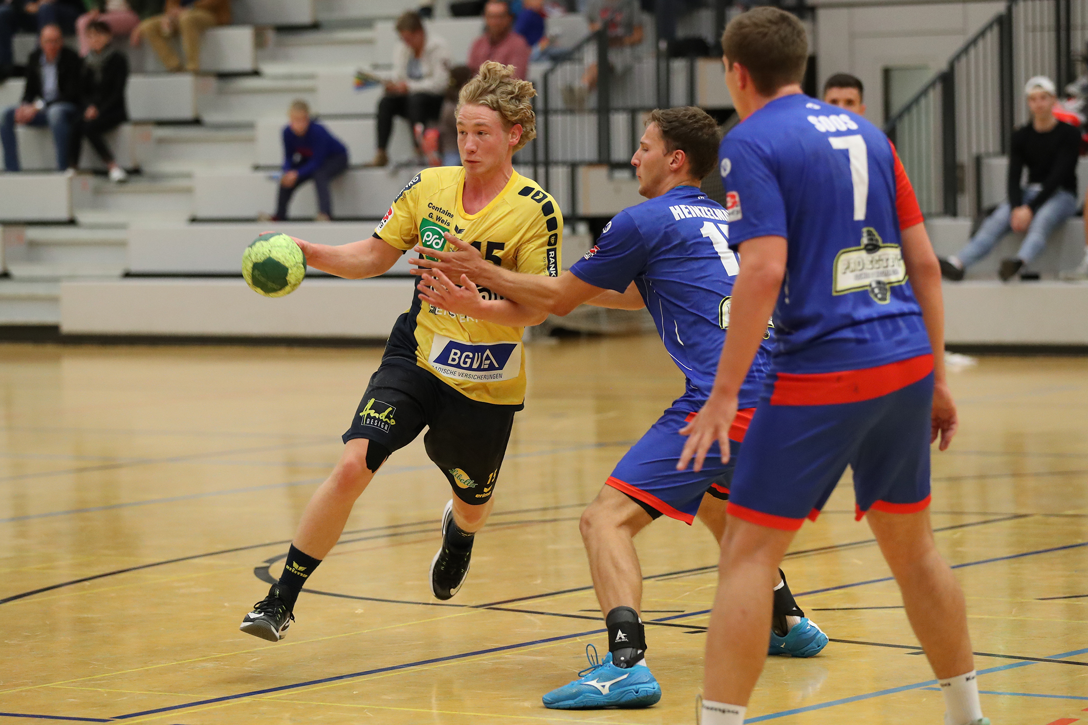 Leon Bolius beim Auswärtsspiel in Balingen