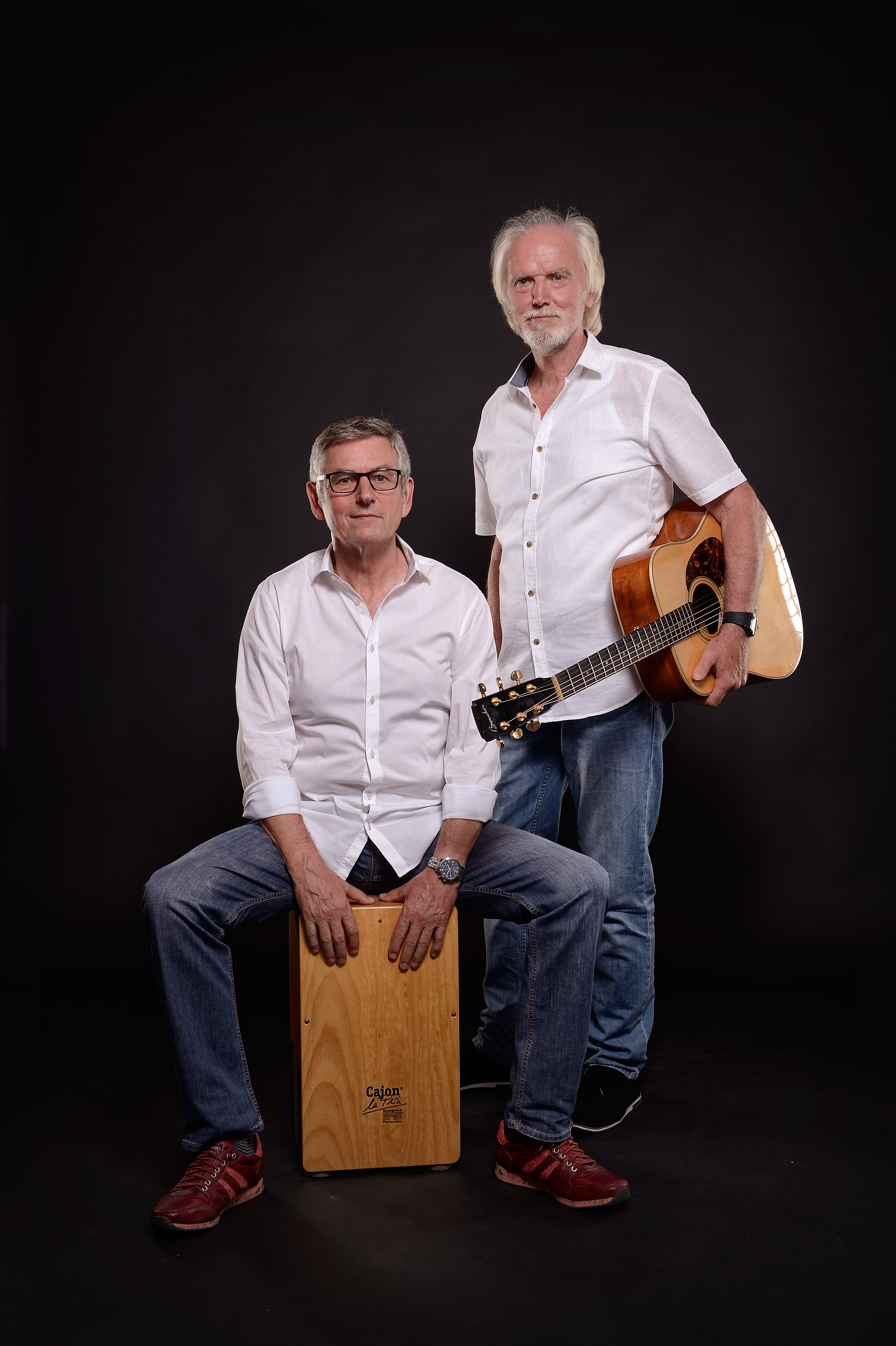 Gerhard und Gerd - bekannt als "Acoustic Heroes" - kommen am 21. Oktober wieder mal nach Leimersheim.