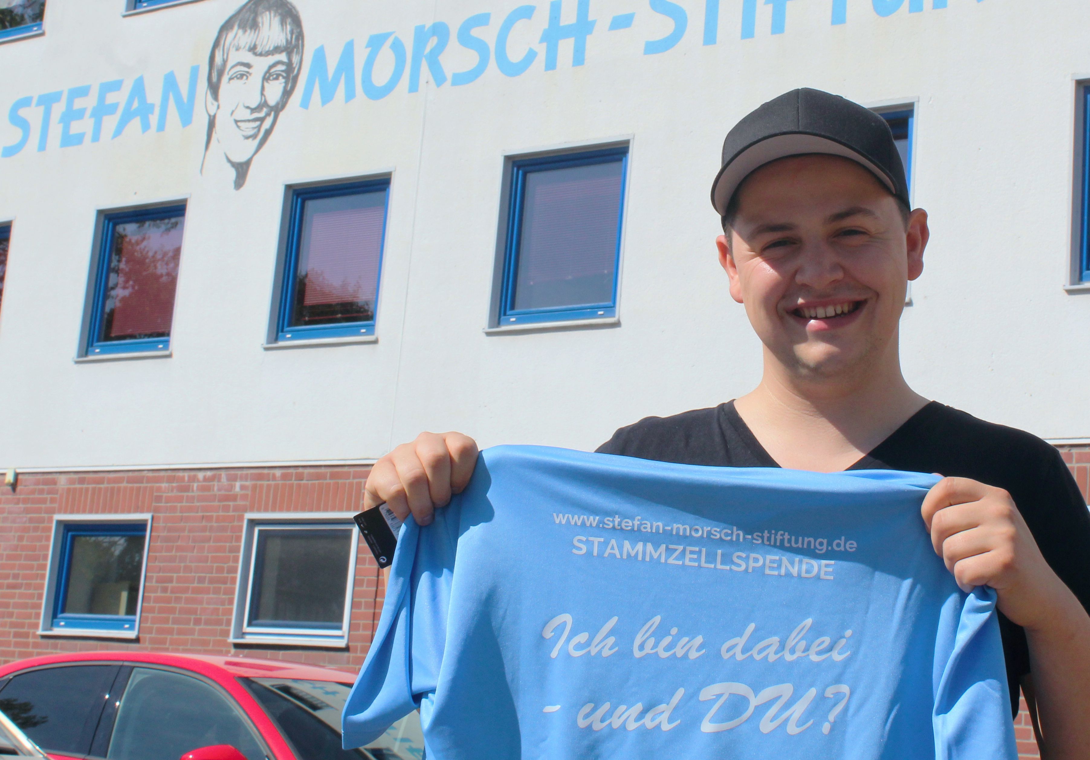 2016 hat sich Sven Harig während der Blutspende in Miesau auch als Stammzellspender bei der Stefan-Morsch-Stiftung registriert Foto: Stefan-Morsch-Stiftung