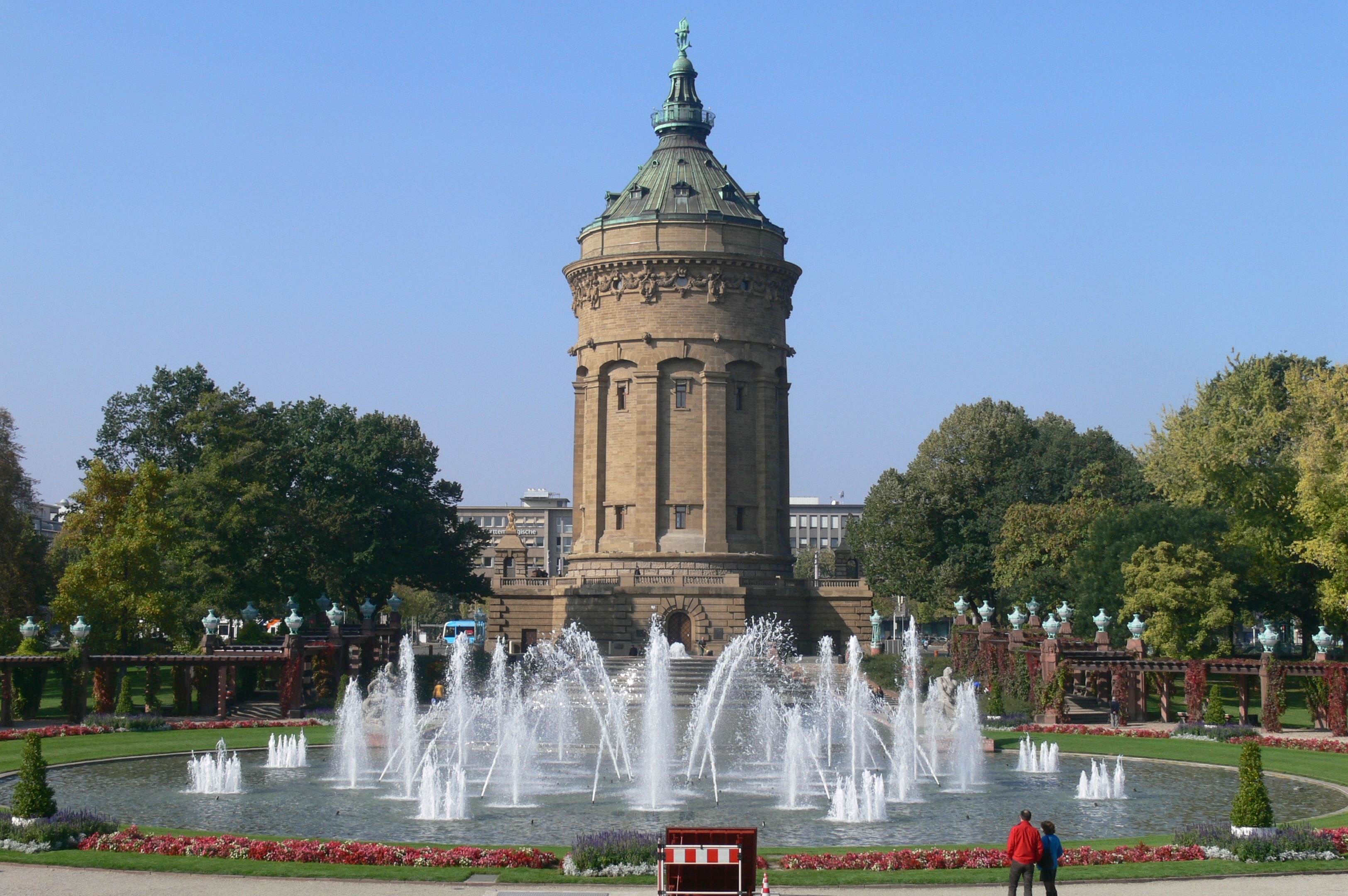 Die Fontänen gehen in den Winterschlaf. foto: archiv