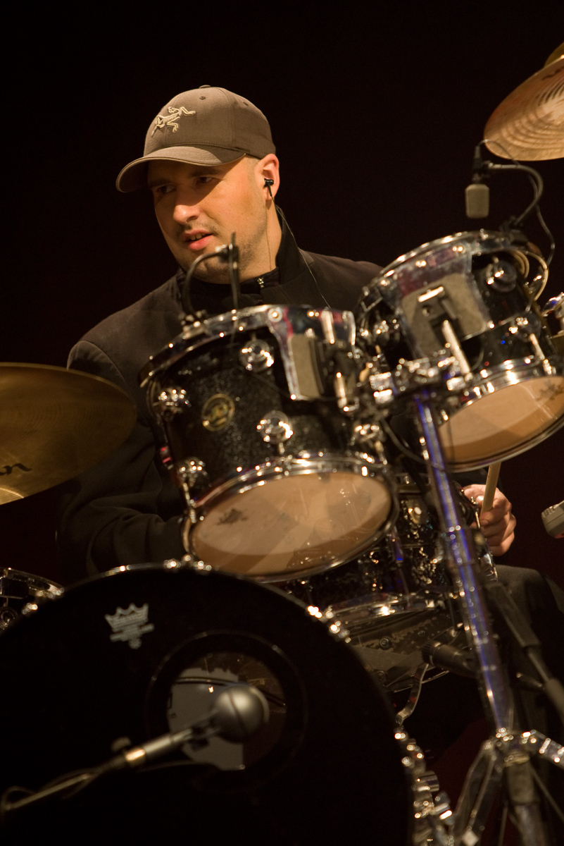 Schlagzeuger Andreas Keller ist beim Jazz-Frühschoppen in Dahn zu Gast. Foto: ps