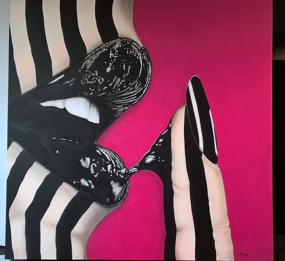 „Metamorphose" nennt Ralf Leidinger dieses Werk. Foto: ps