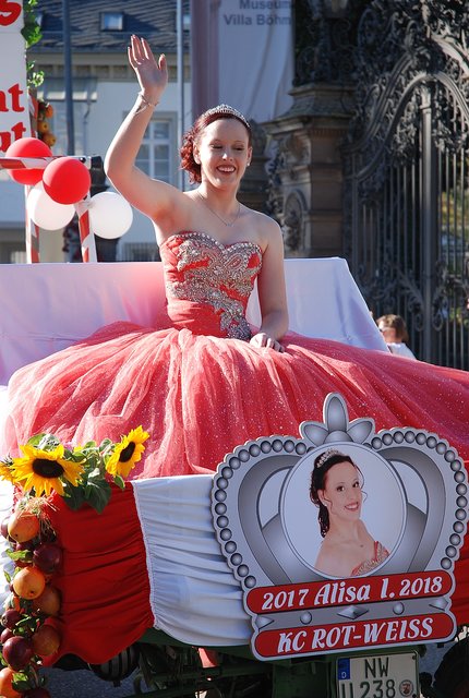 Alisa I., Die Karnevalsprinzessin vom KC Rot Weiss Lachen-Speyerdorf. | Foto: Pacher