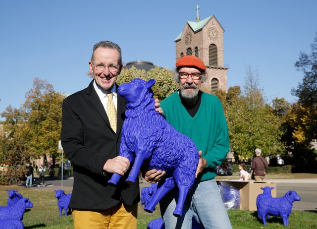 Übergabe "Blauschaf" | Foto: Jürgen Rösner