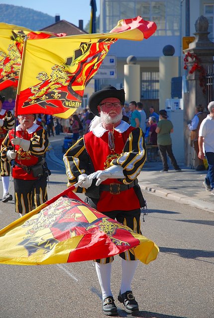 Der Fanfarenzug des Musikvereins Tamm, Kreis Ludwigsburg. | Foto: Pacher