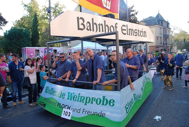 1. Preis der Stadt Neustadt für die "Rollende Weinprobe". | Foto: Pacher