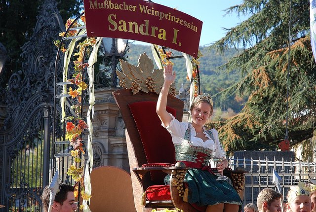 Die Mußbacher Weinprinzessin Sandra Eder. | Foto: Pacher