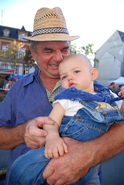 Wenn der Opa mit dem Enkel einmal ausgeht! | Foto: Pacher
