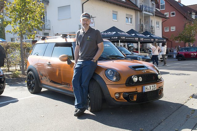 Rüdiger Schmidt reiste mit seinem MINI extra aus Hannover an. | Foto: Thomas Bruno
