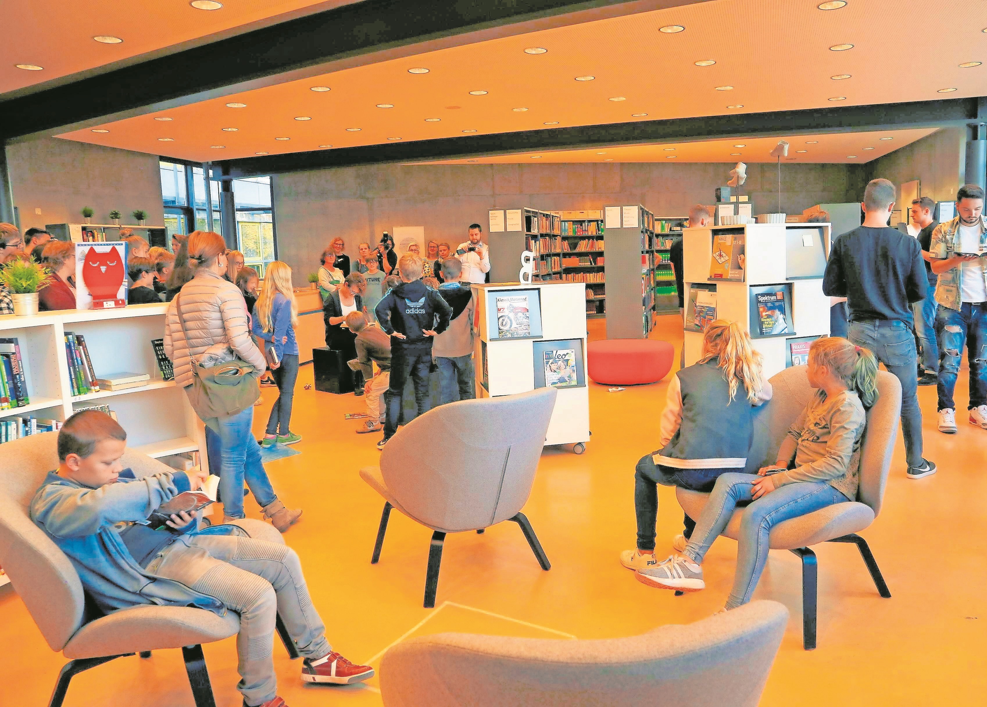 Blick in das Inklusive Lese- und Lernzentrum.