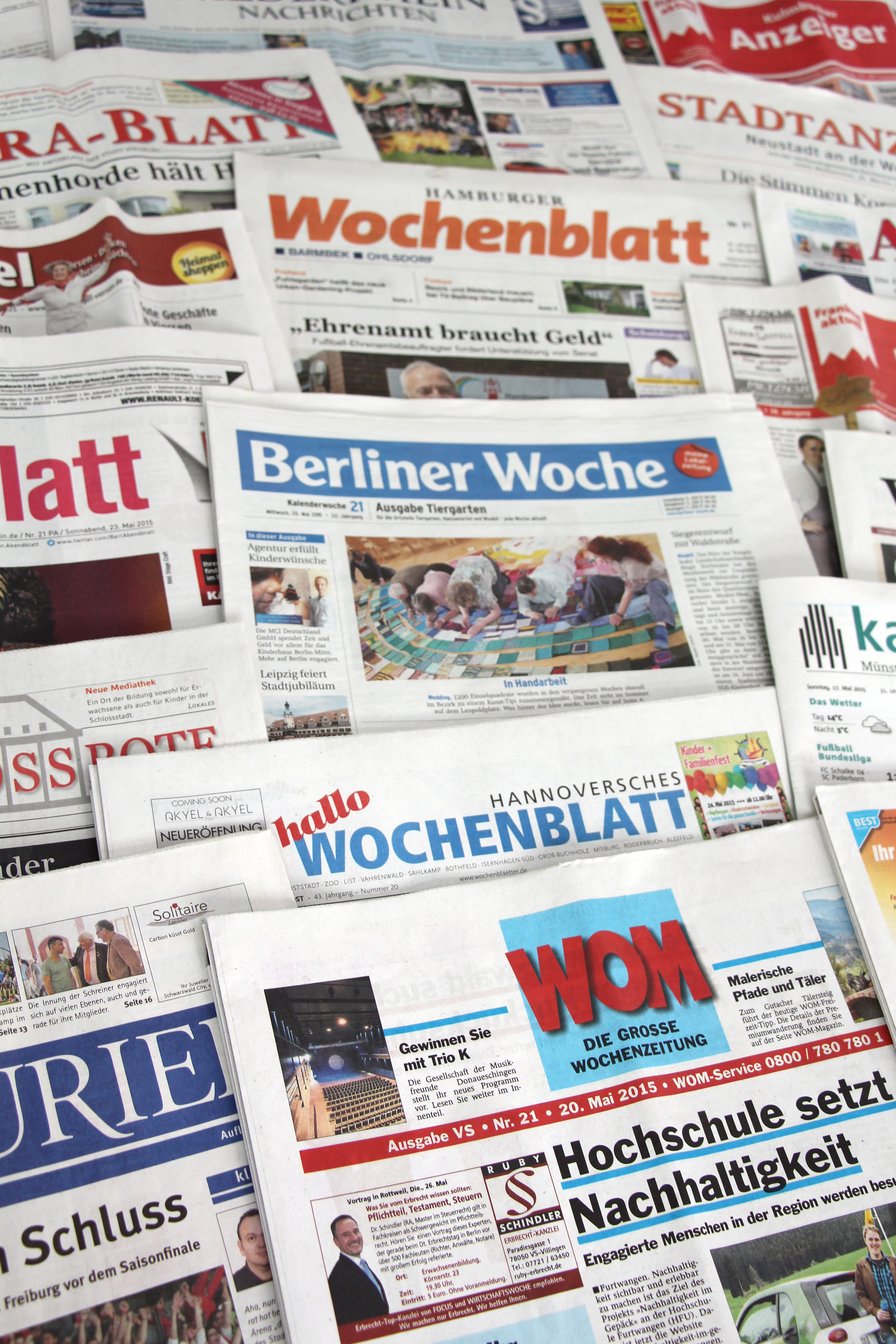 Wochenblatt-Leser interessieren sich für Heim und Garten, für Nachhaltigkeit und Regionalität sowie für das lokale Geschehen.
