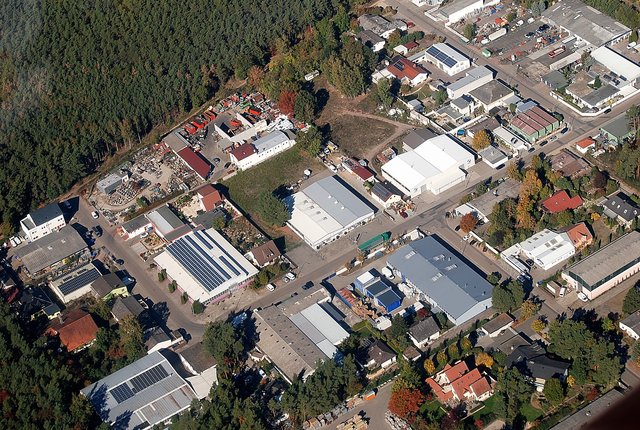 Haßloch, Gewerbegebiet Süd. | Foto: Pacher