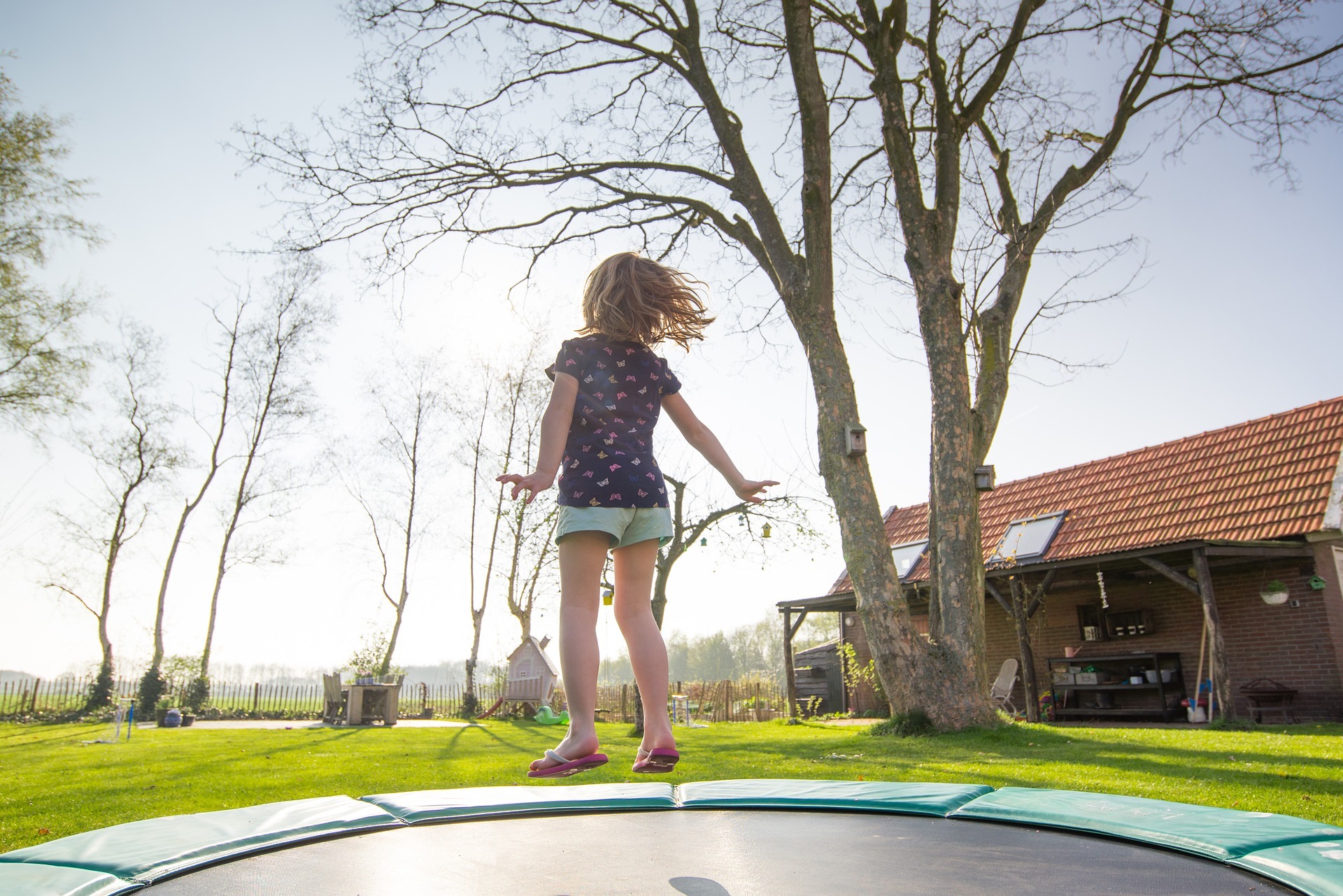 Der TV Jahn Bellheim zeigt unter anderem Vorführungen mit dem Trampolin.