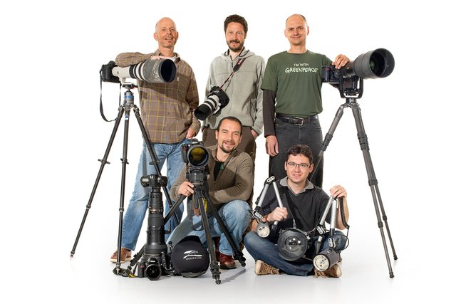Die Jäger des Lichts, v.l.n.r.: Ingo Arndt, Bernd Römmelt, Markus Mauthe, Florian Schulz, David Hettich | Foto: © Jäger des Lichts