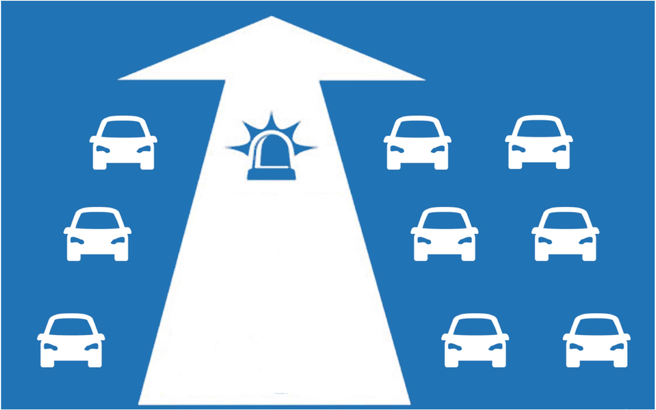 Rettungsgasse
