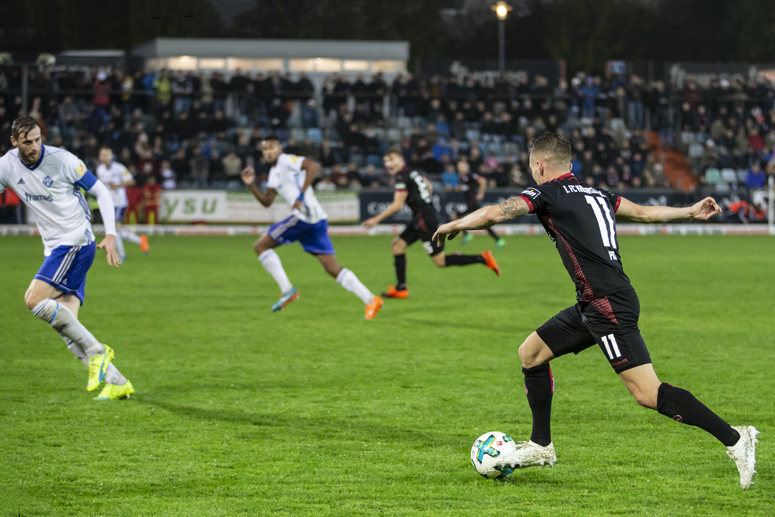 Man of the Match: Florian Pick mit mächtigem Zug zum Tor