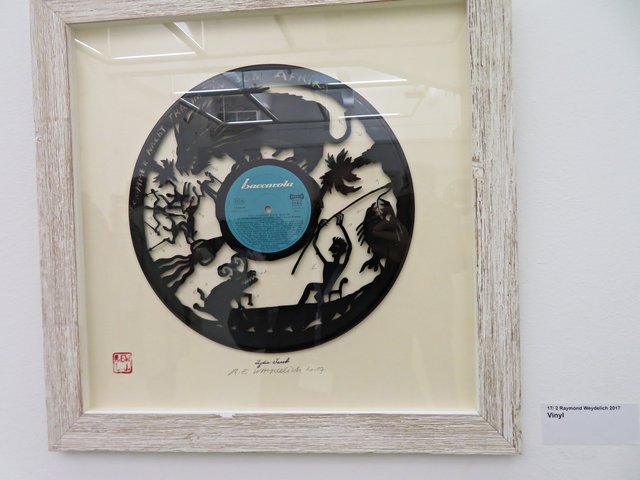 Raymond Weydelich - Acrylarbeit | Foto: Brigitte Melder