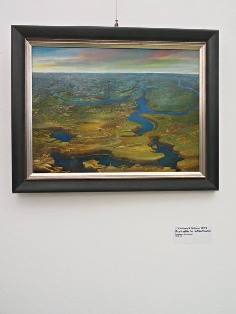 Phantastische Landschaften von Wolfgang Maria Ohlhäuser | Foto: Brigitte Melder