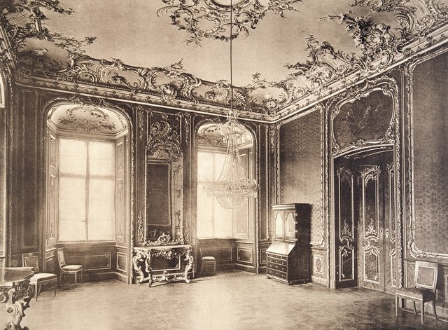 Das rote Zimmer im Bruchsaler Barockschloss | Foto: ps