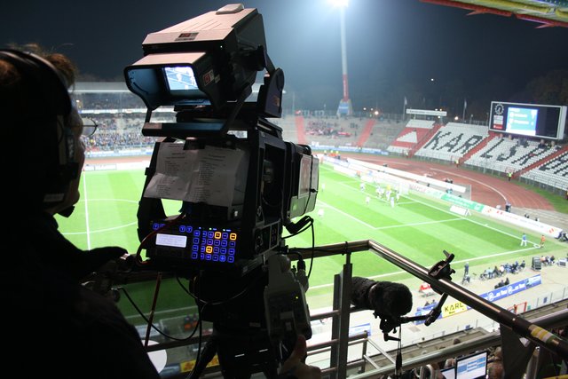 Alles im Blick: Kameraposition auf der Haupttribüne | Foto: Archiv jow