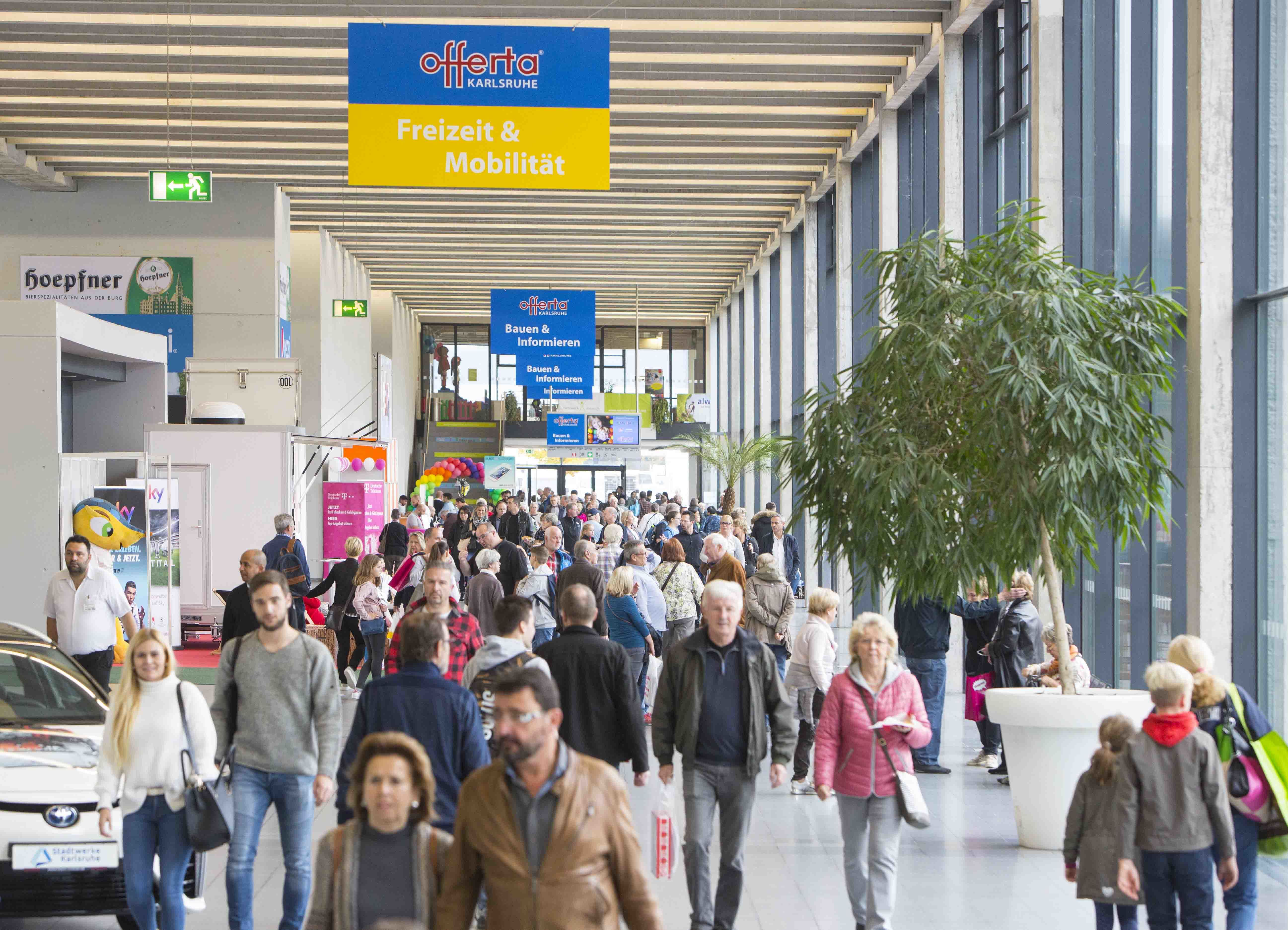 Als eine verkaufsstarke Plattform mit Qualität bewies sich erneut die offerta – die Einkaufs- und Erlebnismesse für die ganze Familie.