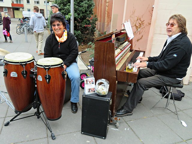 Das Duo Wind &amp; Bergmann | Foto: Brigitte Melder