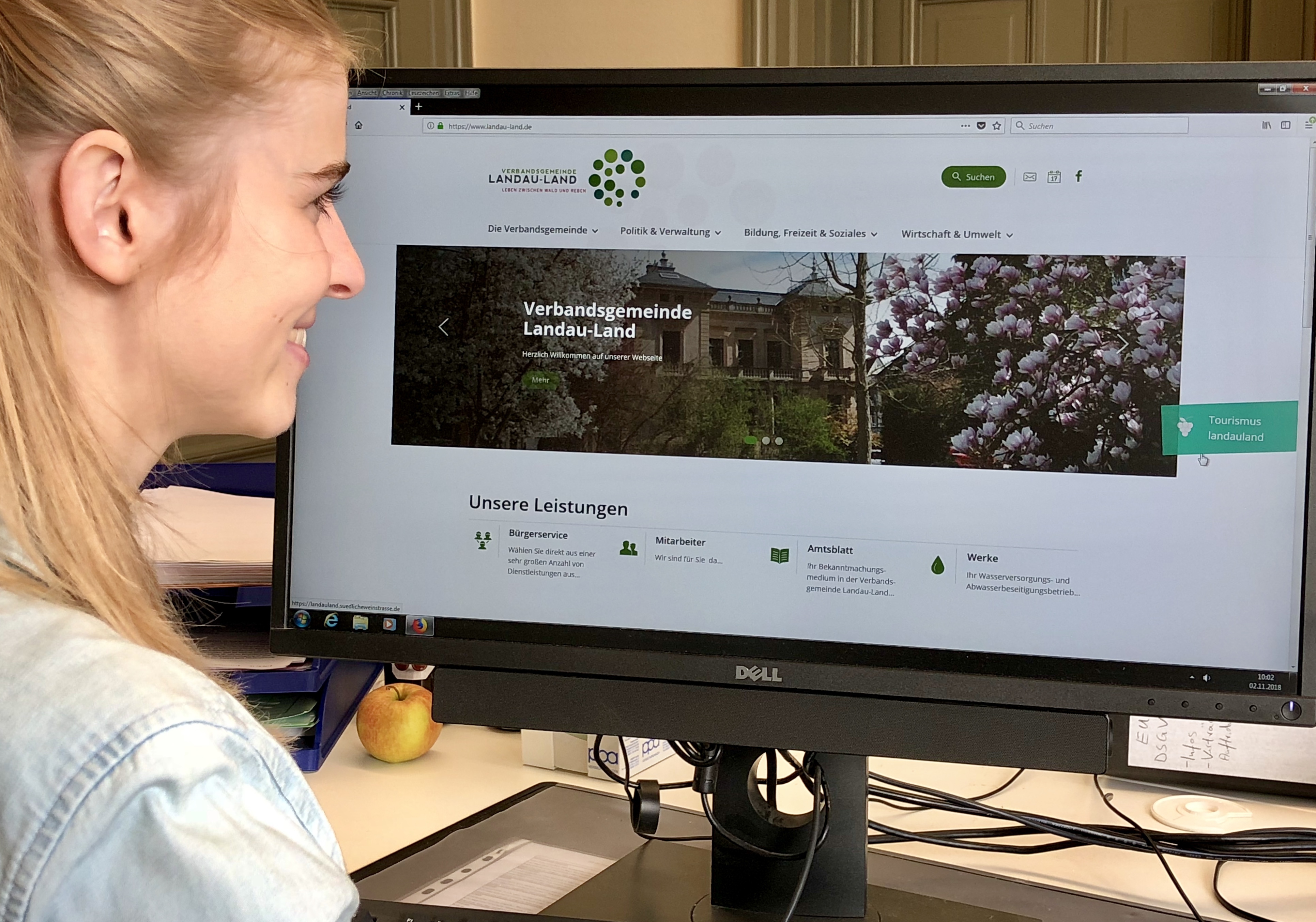 Neue Homepage der Verbandsgemeinde online – moderner, mit zeitgemäßer Technik und mehr Service für die Bürgerinnen und Bürger.