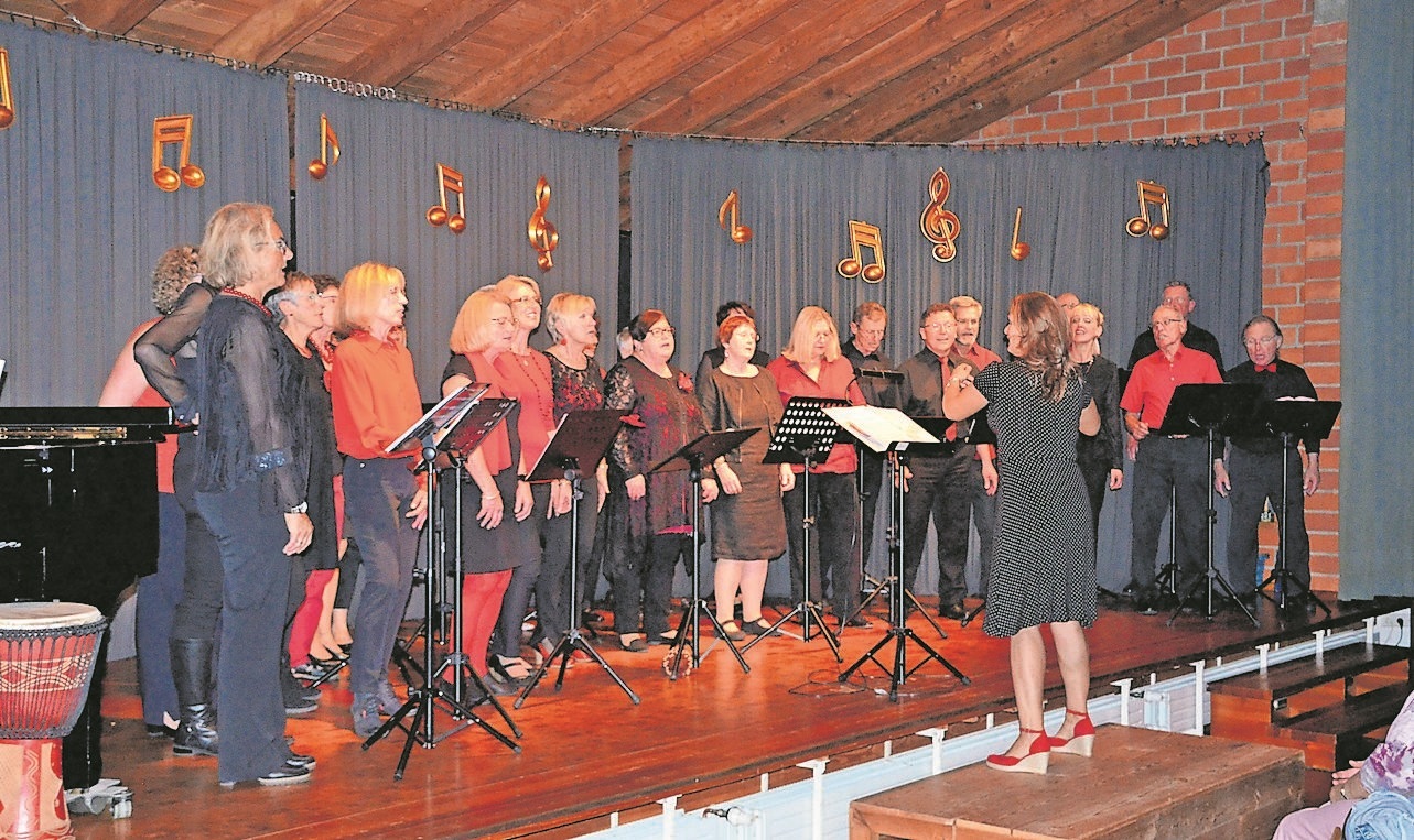 Modern Voices geben ein Konzert in der St. Georgskirche.