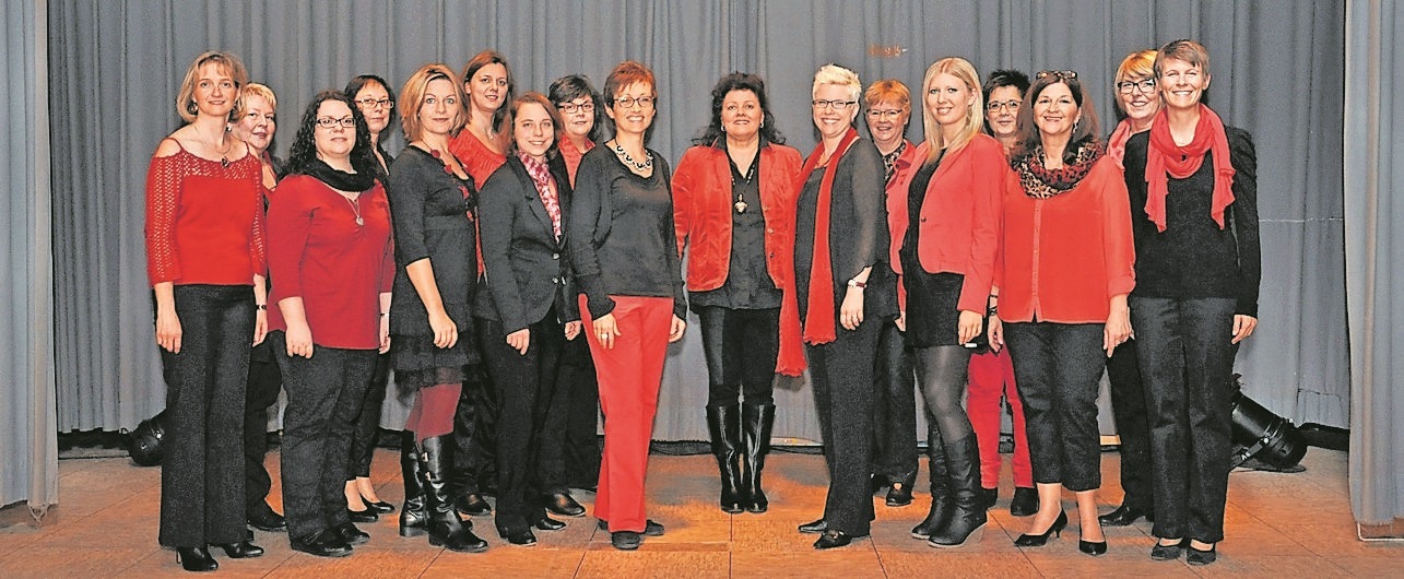 Der Damenchor „Carmina Mundi“ zählt zu den beim Konzert Mitwirkenden.