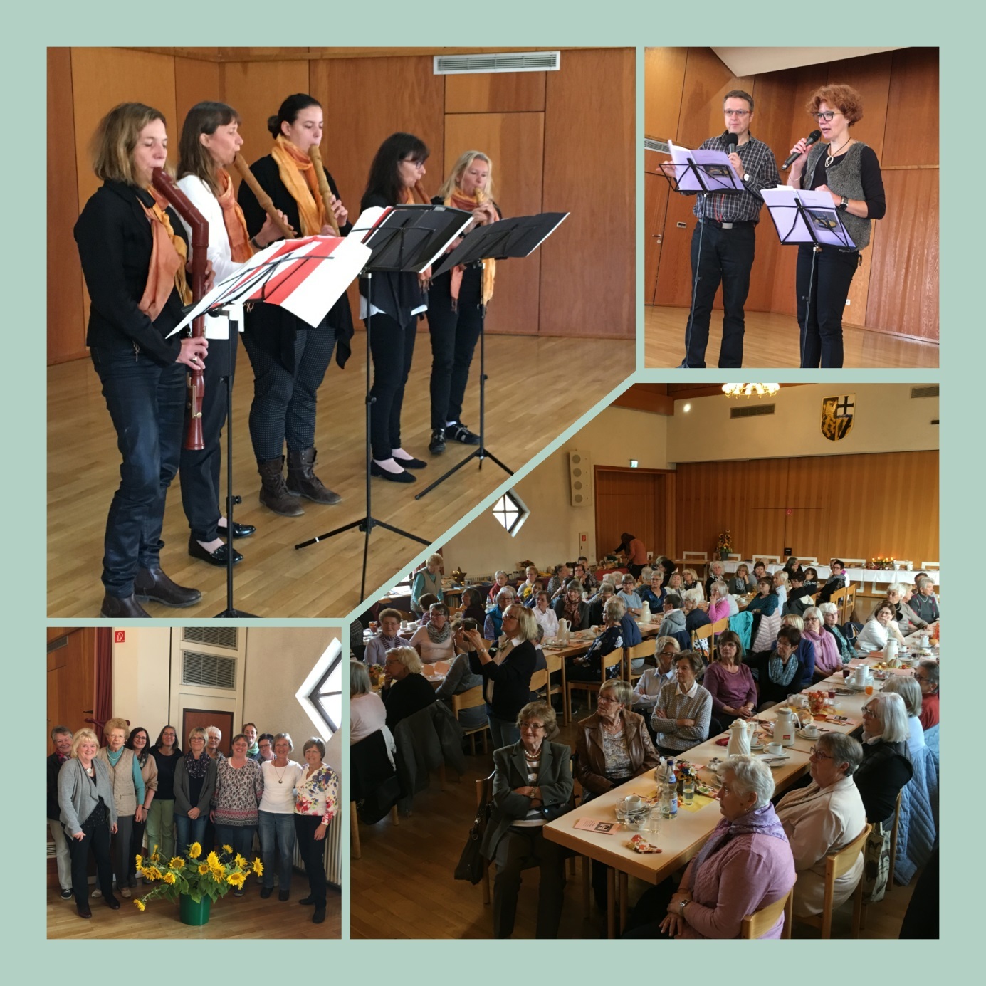 Beim Frauenfrühstück konnten sich die Besucherinnen über Gott und die Welt austauschen Foto: PS