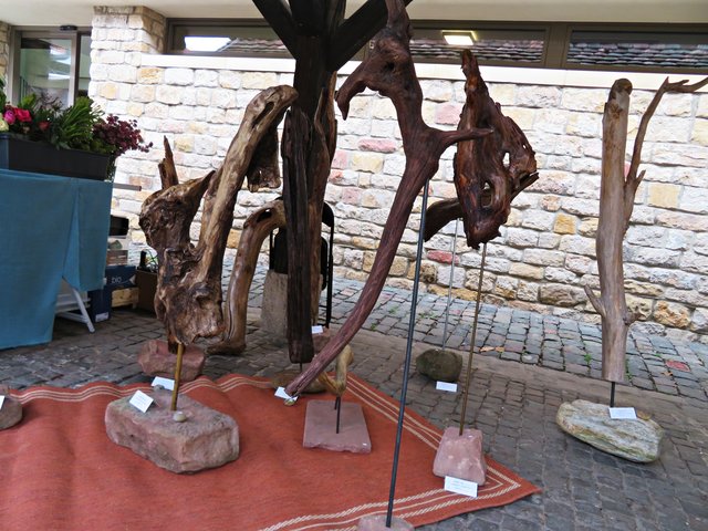 Holzskulpturen | Foto: Brigitte Melder