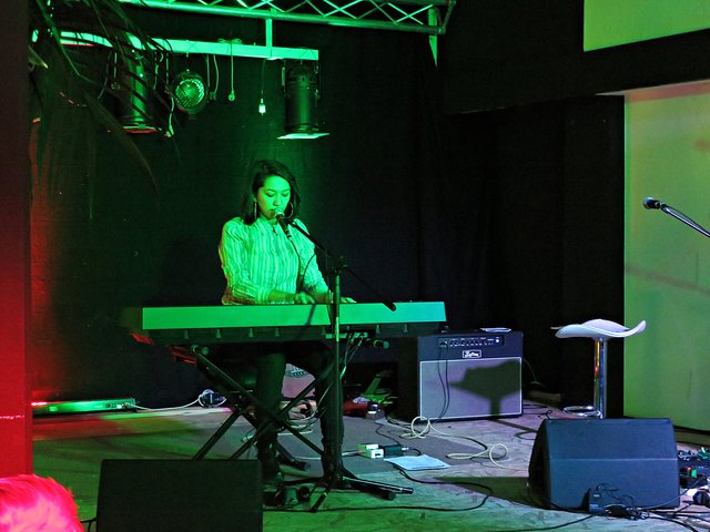 Vorband ZiZa am Keyboard | Foto: Brigitte Melder