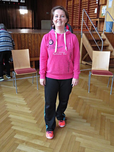 Die sympathische Kursleiterin Katja Becker | Foto: Brigitte Melder