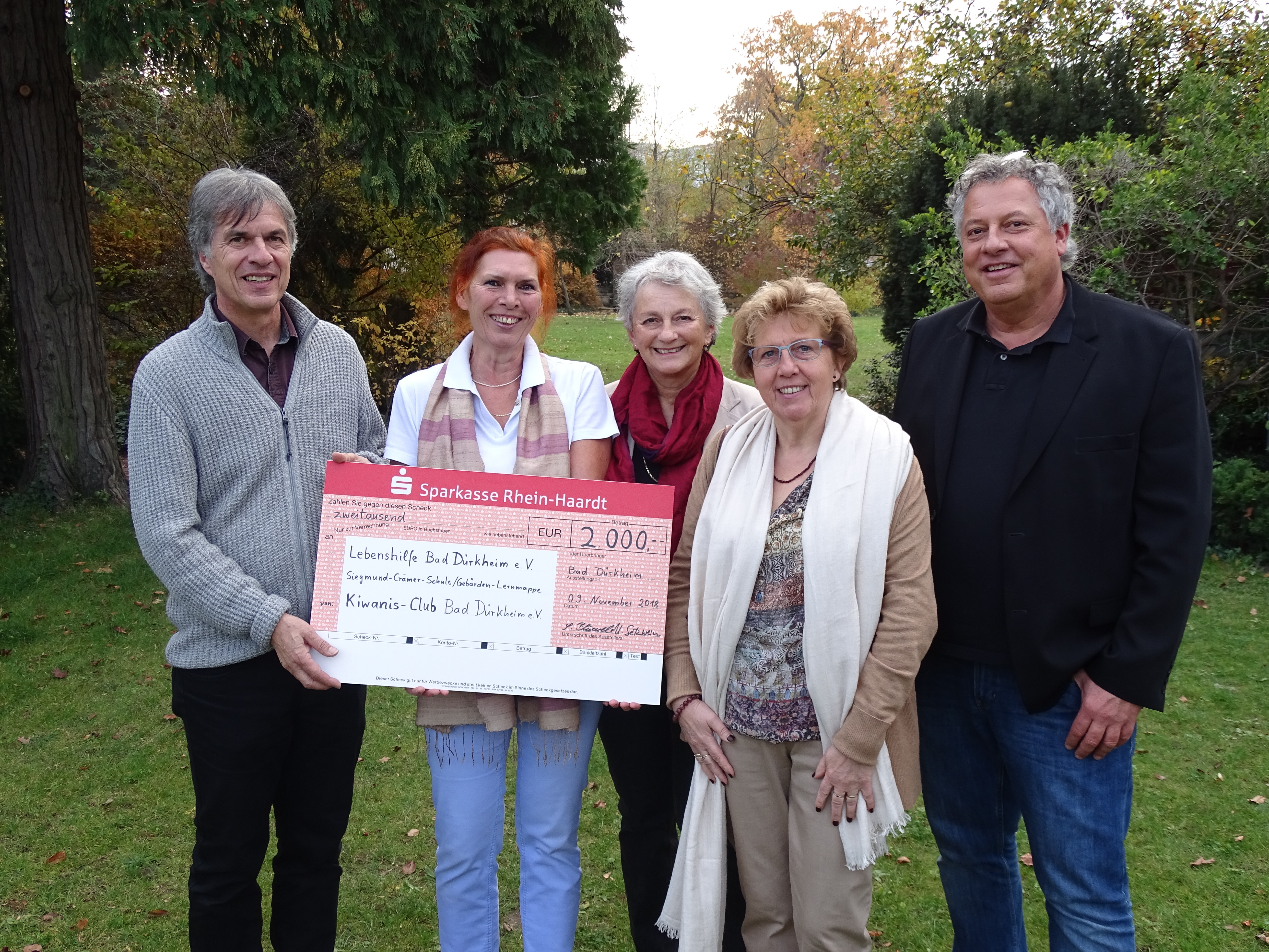 Bernhard Seefeld, Sabine Blümel, Uschi Setzwein, Brigitte Magin und Fabian Kunz