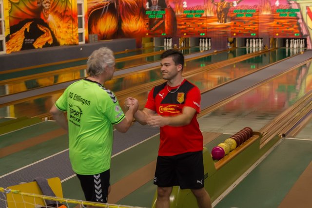 Dieter Ockert und Marlo Bühler trennen nur 12 Kegel