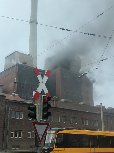 Derzeit brennt es in Karlsruhe