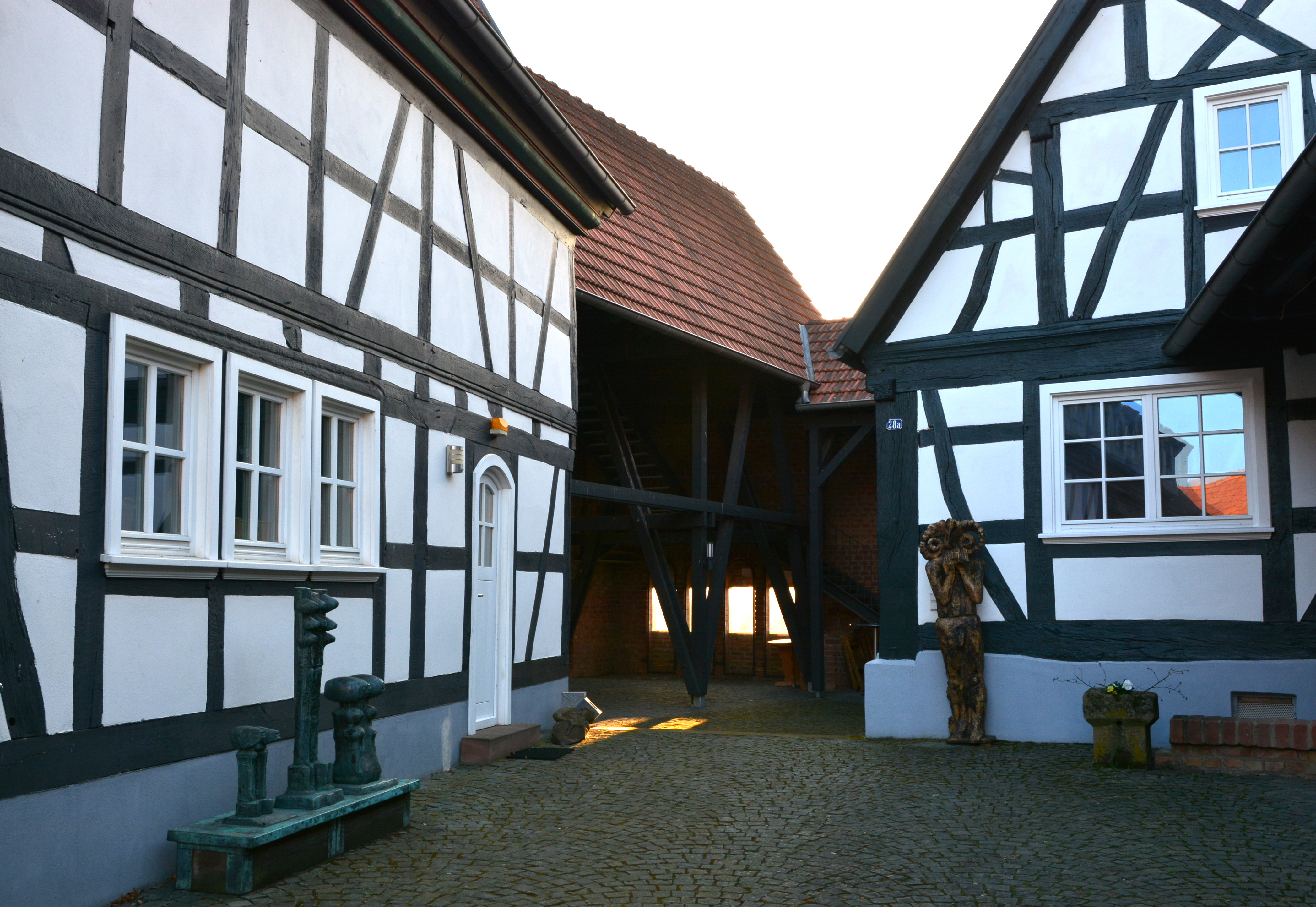 Teil des Innenhofes im Zehnthaus Jockgrim