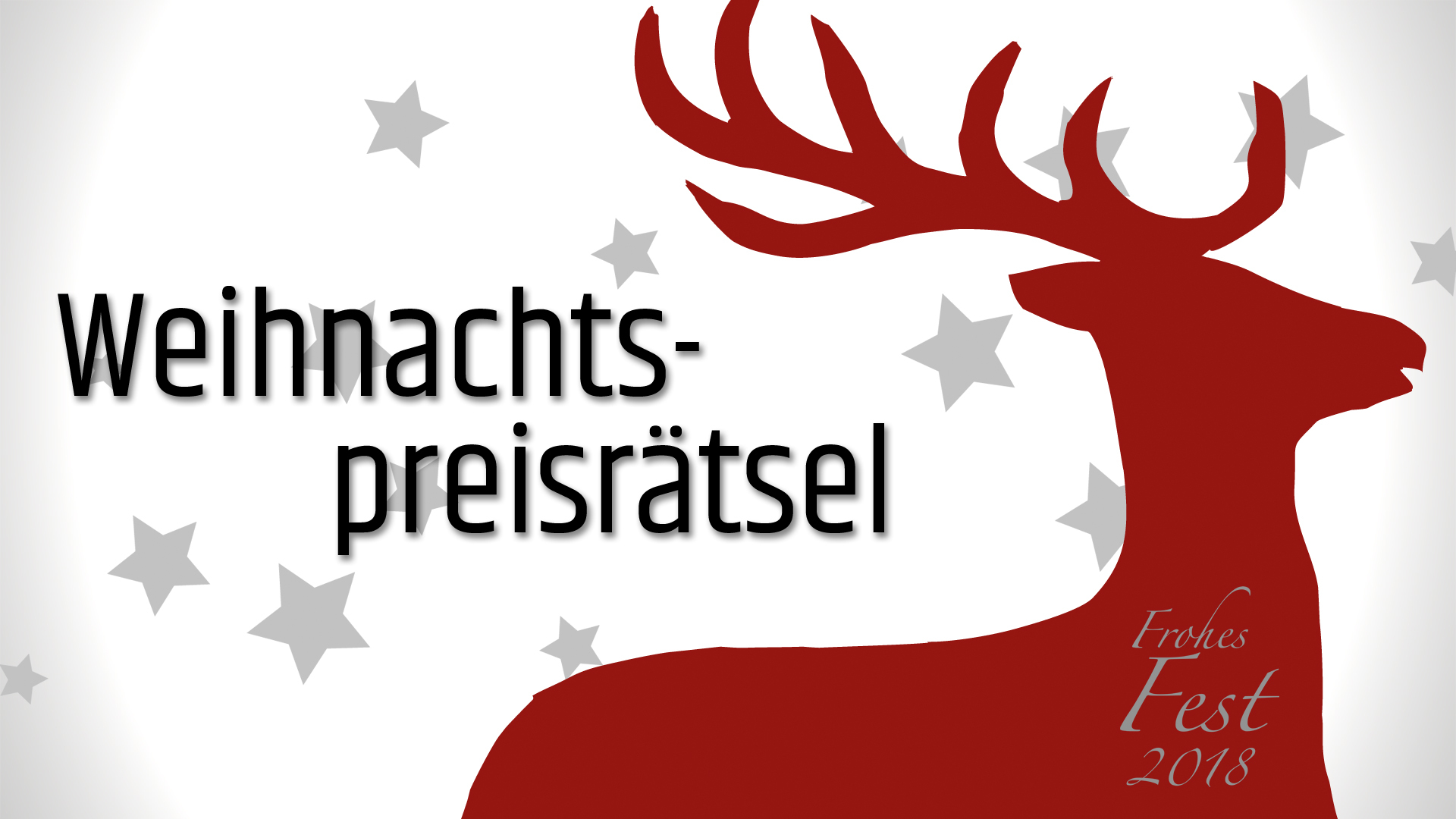 Das große Weihnachtspreisrätsel 2018: Das Wochenblatt verlost ein Auto.