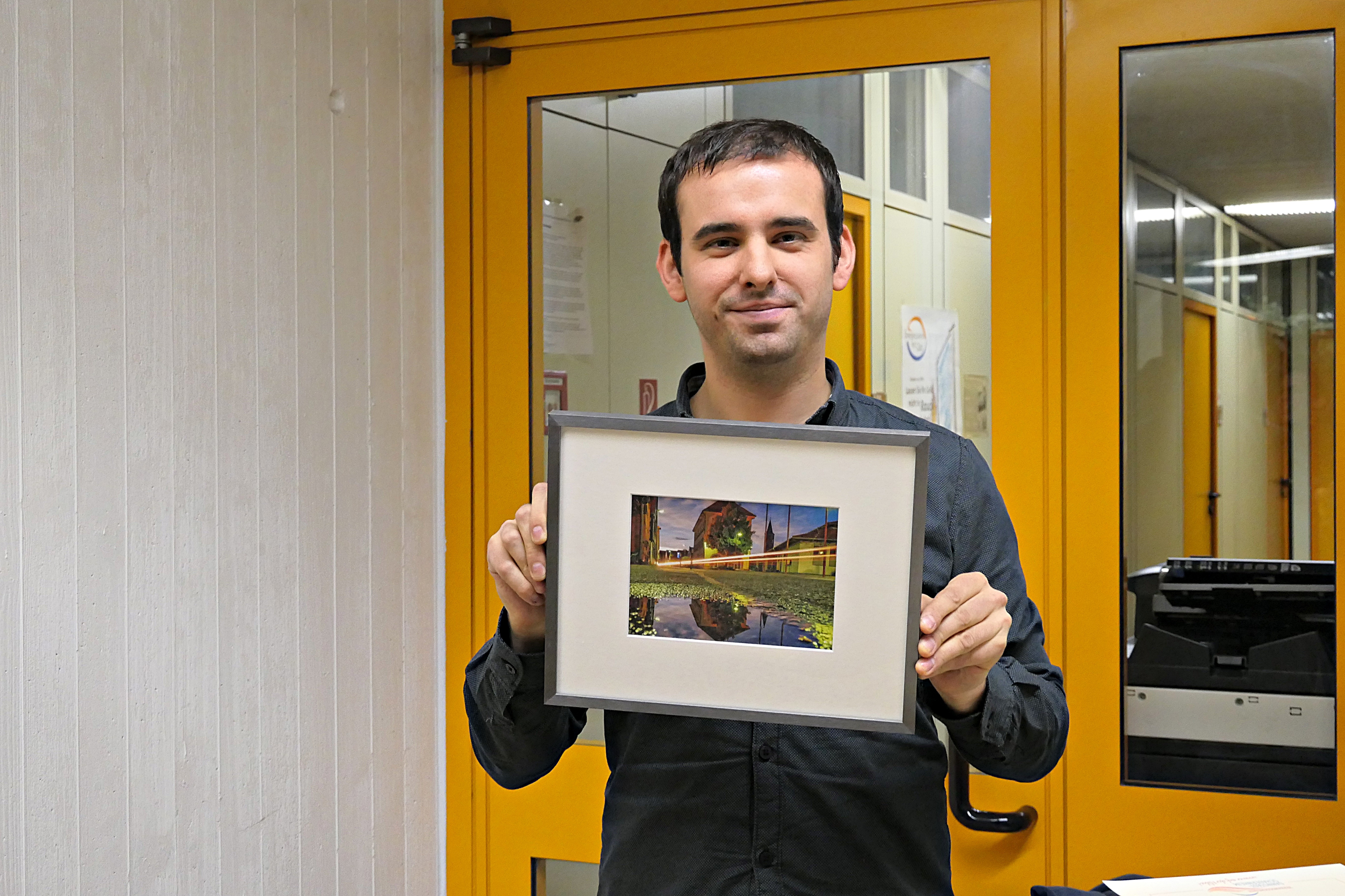 Jens Hollerith mit seinem Siegerfoto