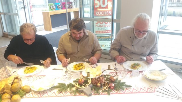 Und der dritte Gang. | Foto: Bender