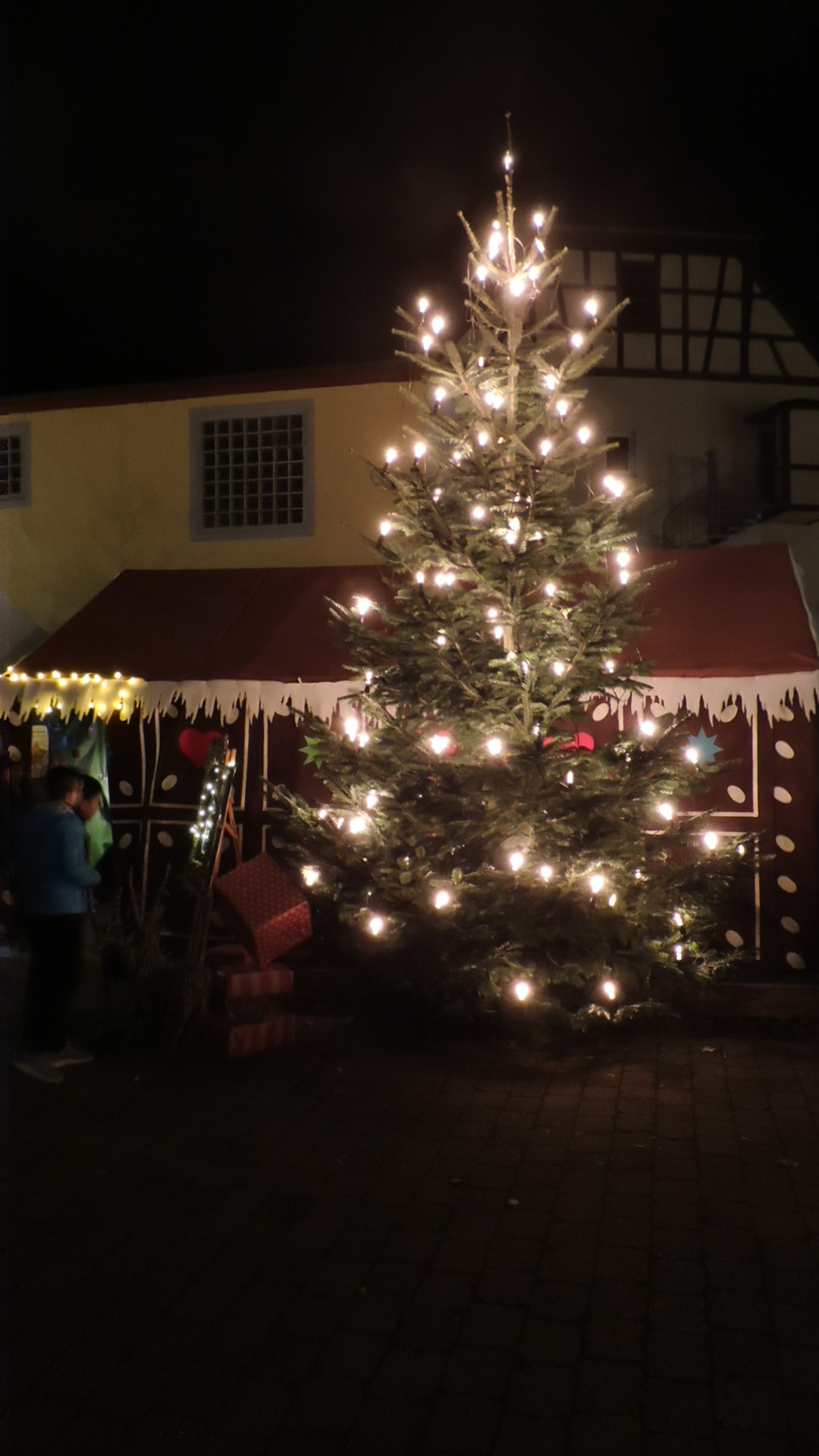 Bald leuchtet er wieder, der Weihnachtsbaum in Rockenhausen