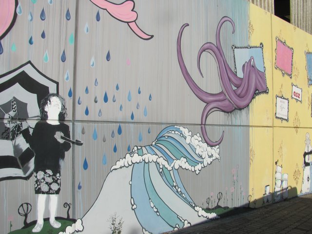Kunst statt grauer Wände