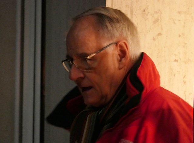 Berndt Heyde bei seiner Ansprache | Foto: Brigitte Melder