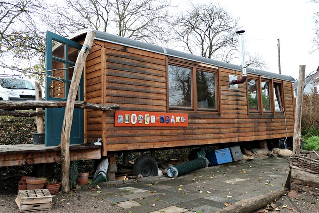 Hier gabs frische Waffeln | Foto: Brigitte Melder