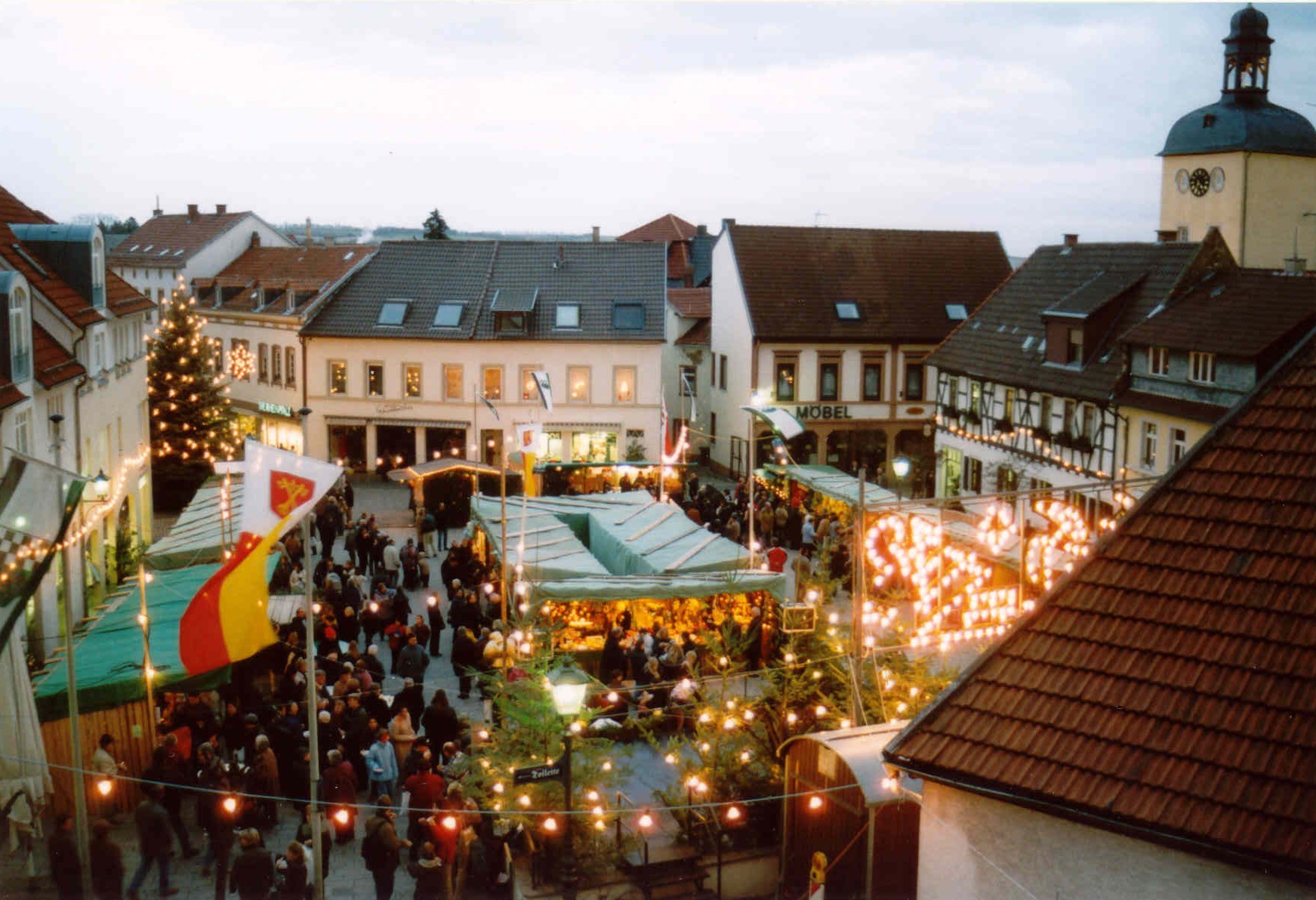 Romantischer Christkindlmarkt in Kirchheimbolanden