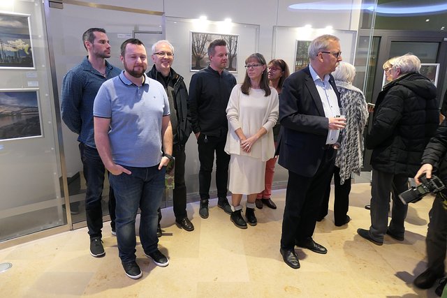 Noch im Aufbau befindend - die Aufstellung der Fotografen | Foto: Brigitte Melder