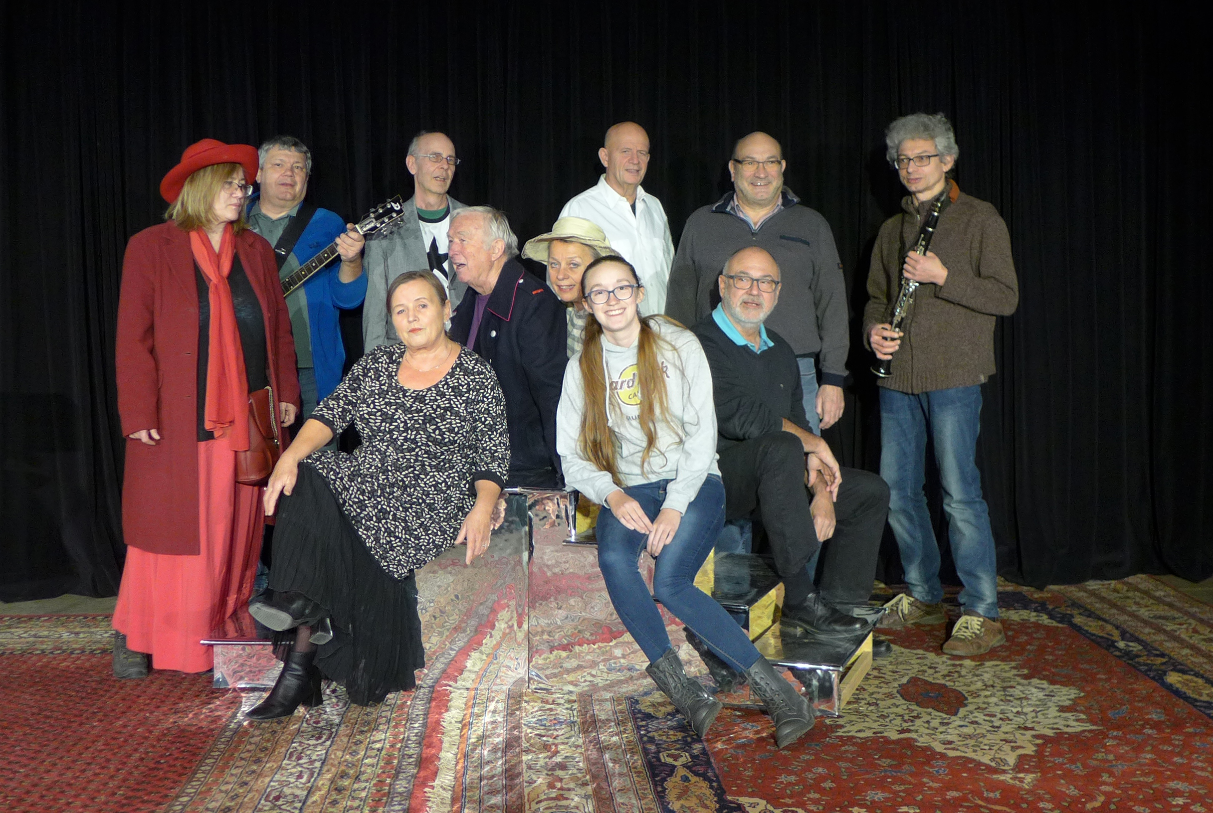 Das Ensemble des Blauen Hauses