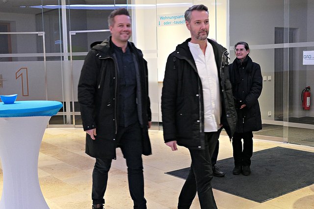 Fotograf Karsten Kramarczik mit Begleitung | Foto: Brigitte Melder