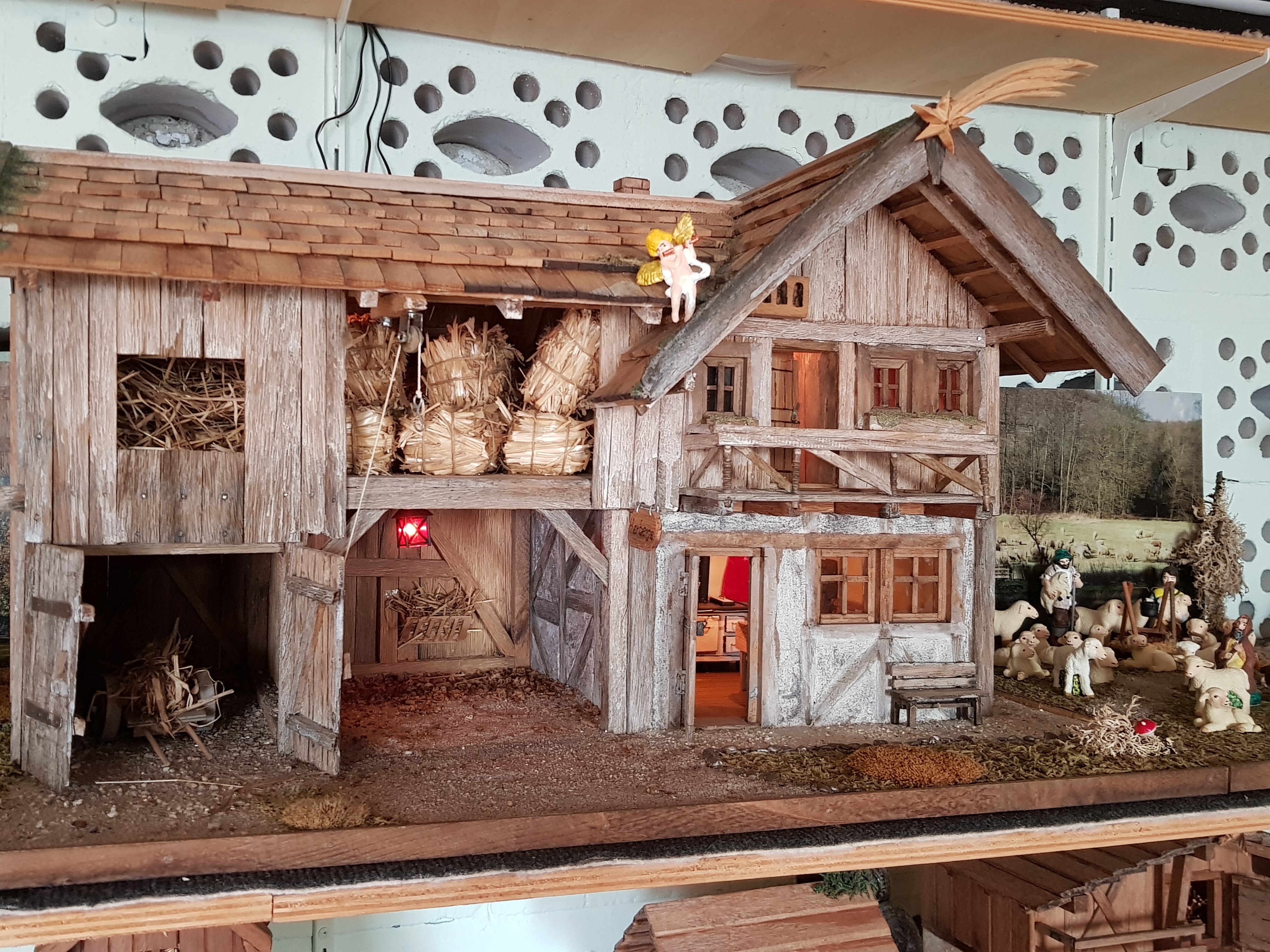 Ein Kunstwerk mit allen Details